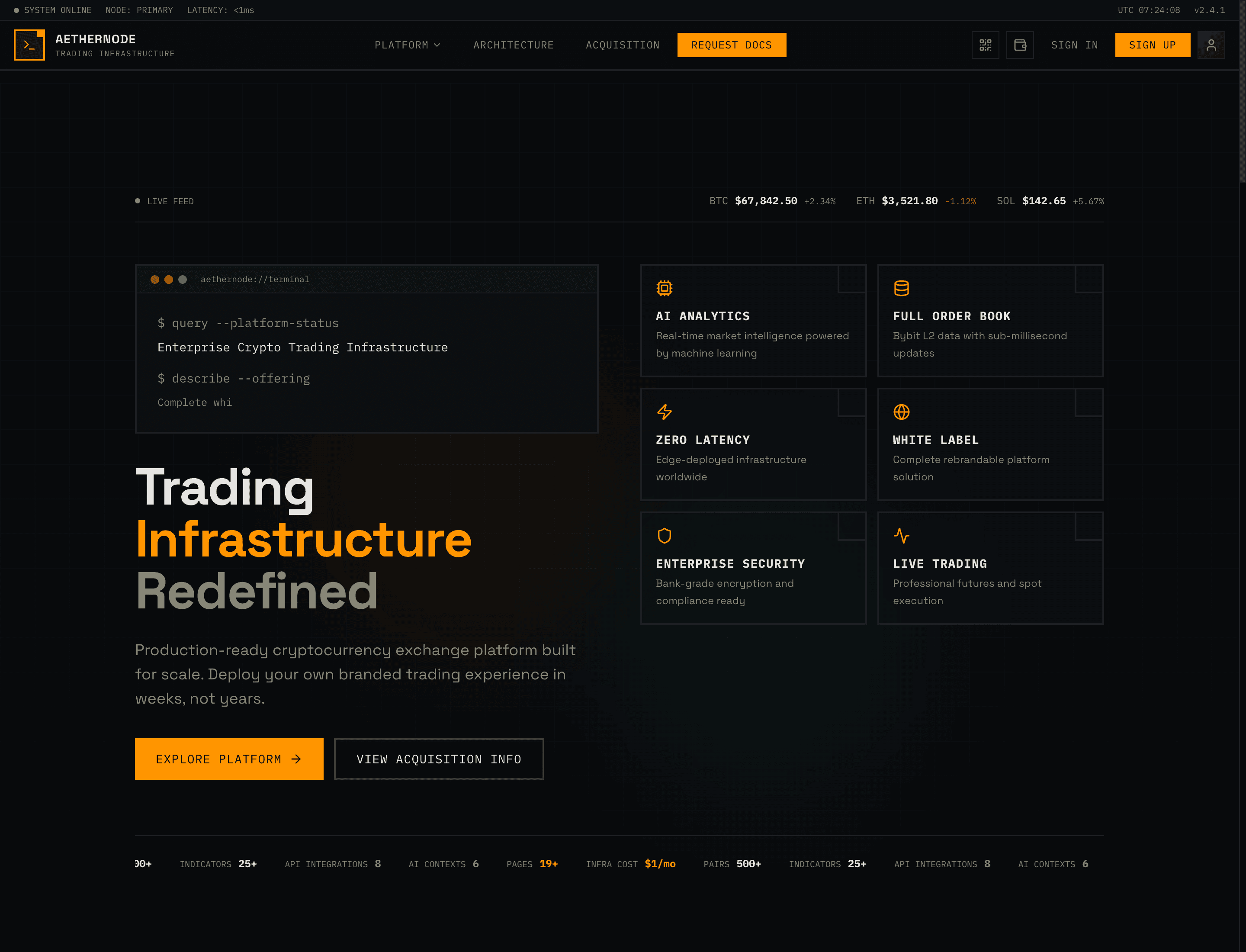 AetherNode screenshot